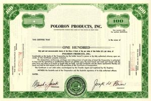 Poloron Products, Inc.