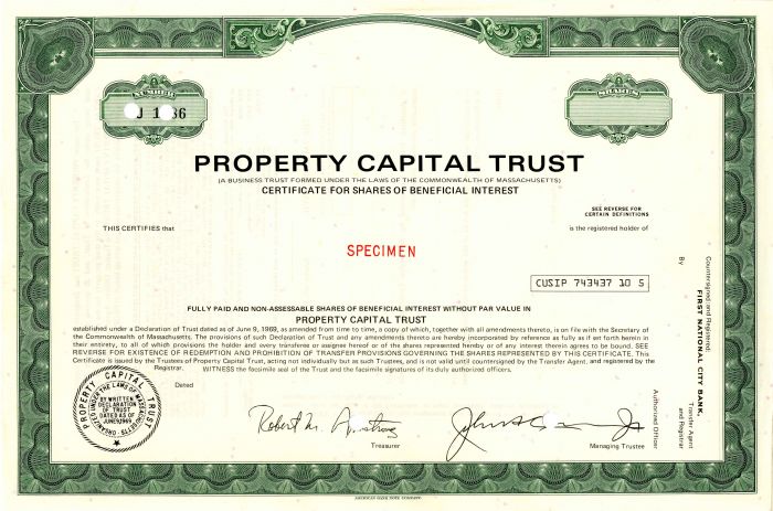 Property Capital Trust