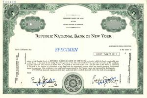 Republic National Bank of New York