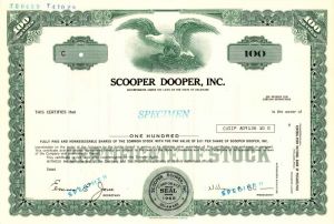Scooper Dooper, Inc.