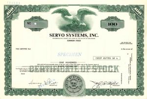 Servo Systems, Inc.