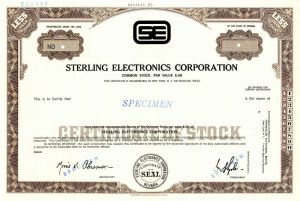 Sterling Electronics Corporation