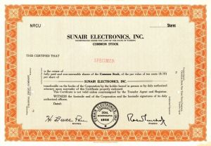 Sunair Electronics, Inc.