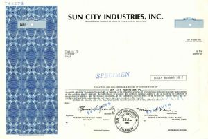 Sun City Industries, Inc.