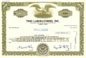 Trio Laboratories, Inc.