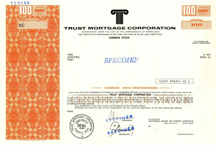 Trust Mortgage Corporation