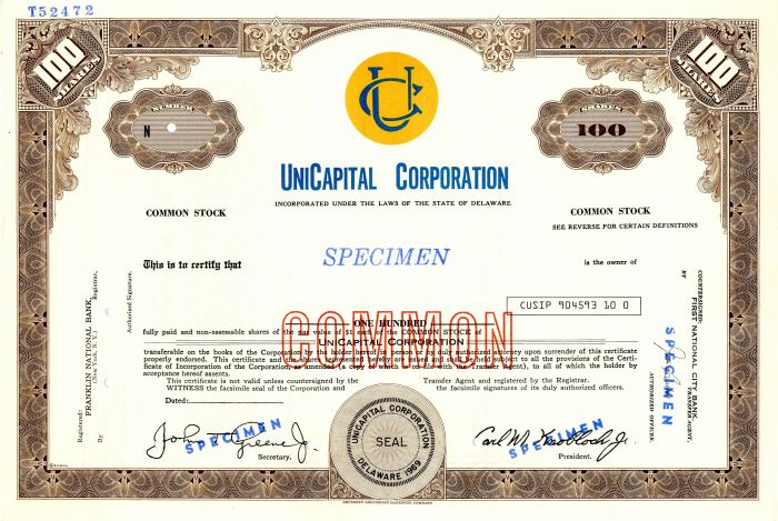 Unicapital Corporation