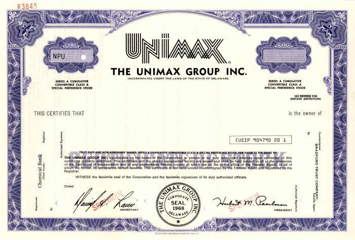 Unimax Group Inc.
