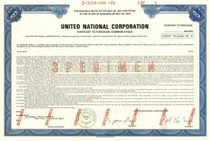 United National Corporation