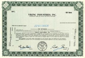 Viking Industries, Inc.