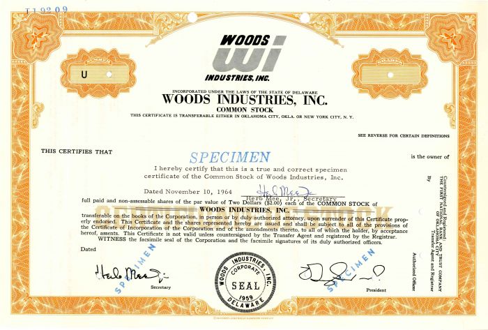 Woods Industries, Inc.