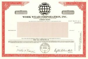 Work Wear Corporation, Inc.