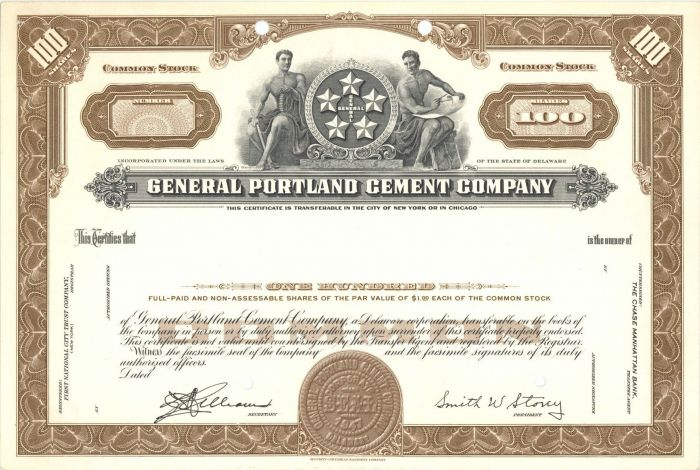 General Portland Cement Co. - Specimen Stock