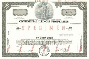 Continental Illinois Properties - Specimen Stock