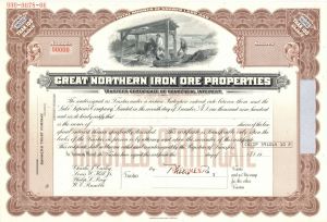 Great Northern Iron Ore Properties - Specimen Stock