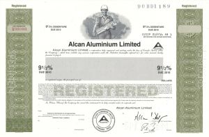 Alcan Aluminium Limited  - Specimen Bond