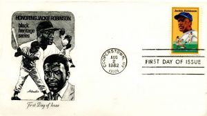 Envelope Honoring Jackie Robinson