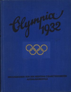 Olympia Album - 1932 Sports Memorabilia