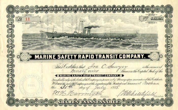 Marine Safety Rapid Transit Co.