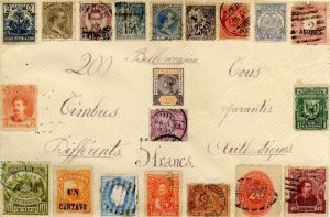 Antique Stamp Packet