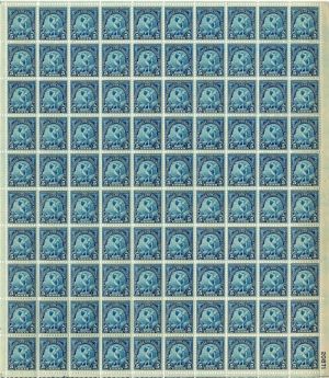 Scott #719 Stamp Sheet - Myron's Discobolus Issue