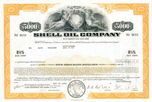 Shell Oil Corp - 50 Pieces