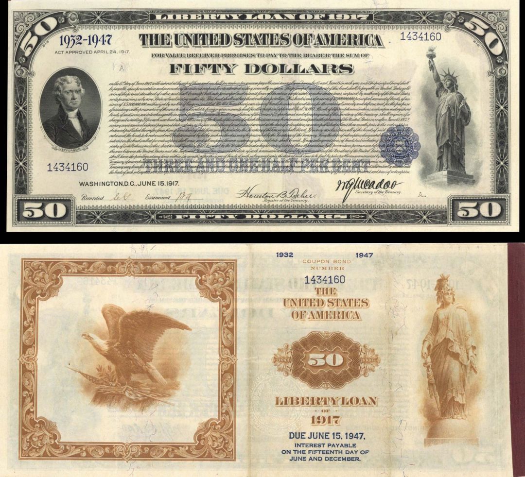 $50 Liberty Loan of 1917