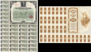 50 Dollar U.S. Treasury Bond - 1935 dated 
