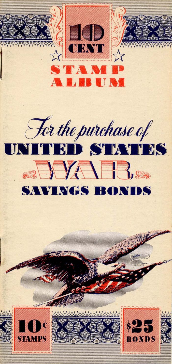 10 Cent Savings Bond Album - U.S. Treasury Bond