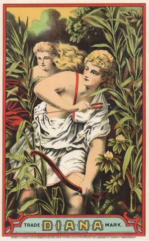 Diana - Richmond, Virginia - Tobacco Label