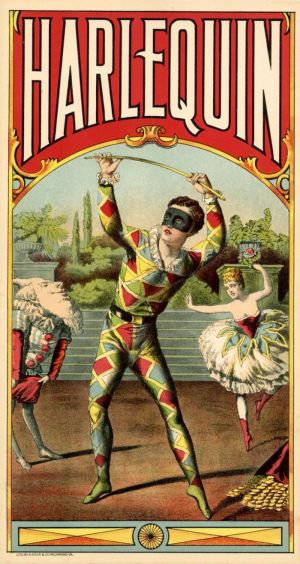 Harlequin - Tobacco Label