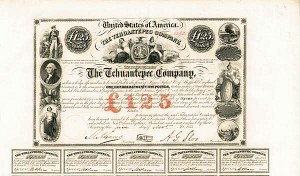 Tehuantepec Co. £125 - Bond (Uncanceled)