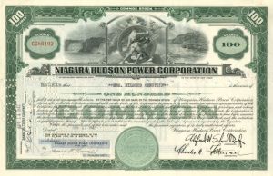 Niagara Hudson Power Corporation - Stock Certificate