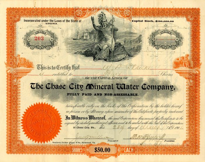 Chase City Mineral Water Co.