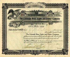 Colorado Heat, Light and Power Company