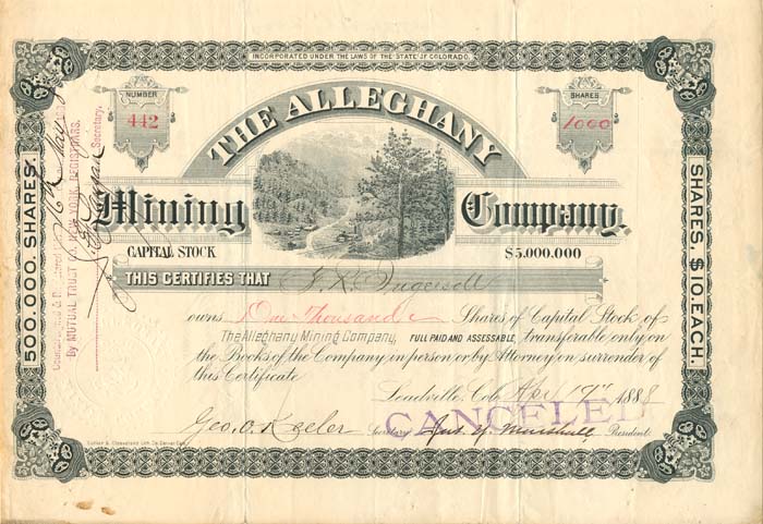 Alleghany Mining Co.