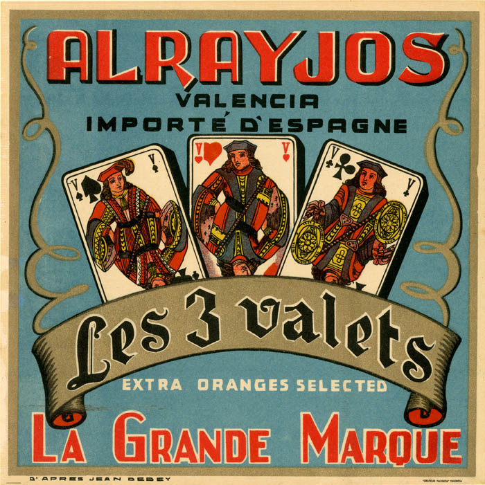 Fruit Crate Label - Alrayjos 