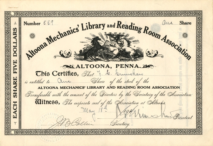 Altoona Mechanics' Library and Reading Room Association