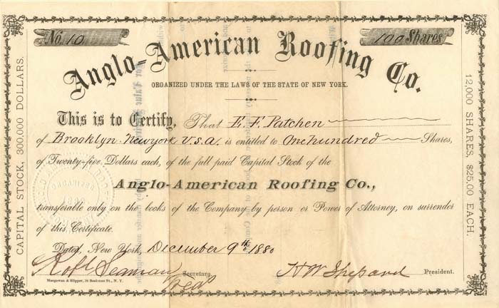 Anglo=American Roofing Co.