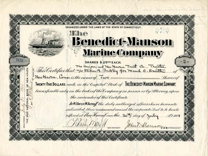 Benedict-Manson Marine Co.