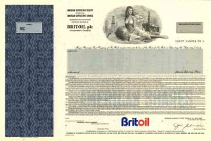 Britoil - Stock Certificate