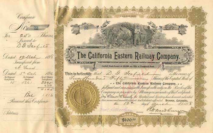 California Eastern Railway Co.