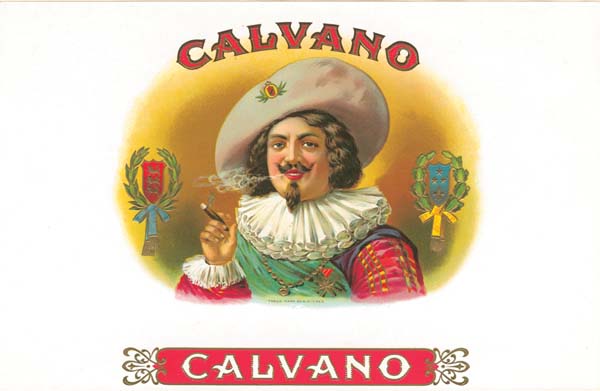 Cigar Box Labels - Calvano - SOLD