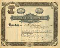 Canadian Bull Tractor Co. Limited - Stock Certificate