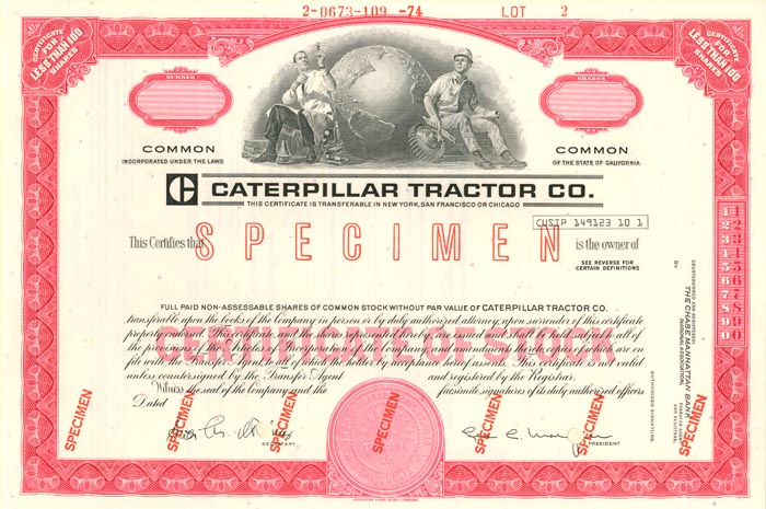 Caterpillar Tractor Co.