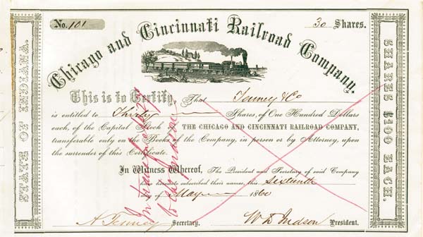 Chicago and Cincinnati Railroad