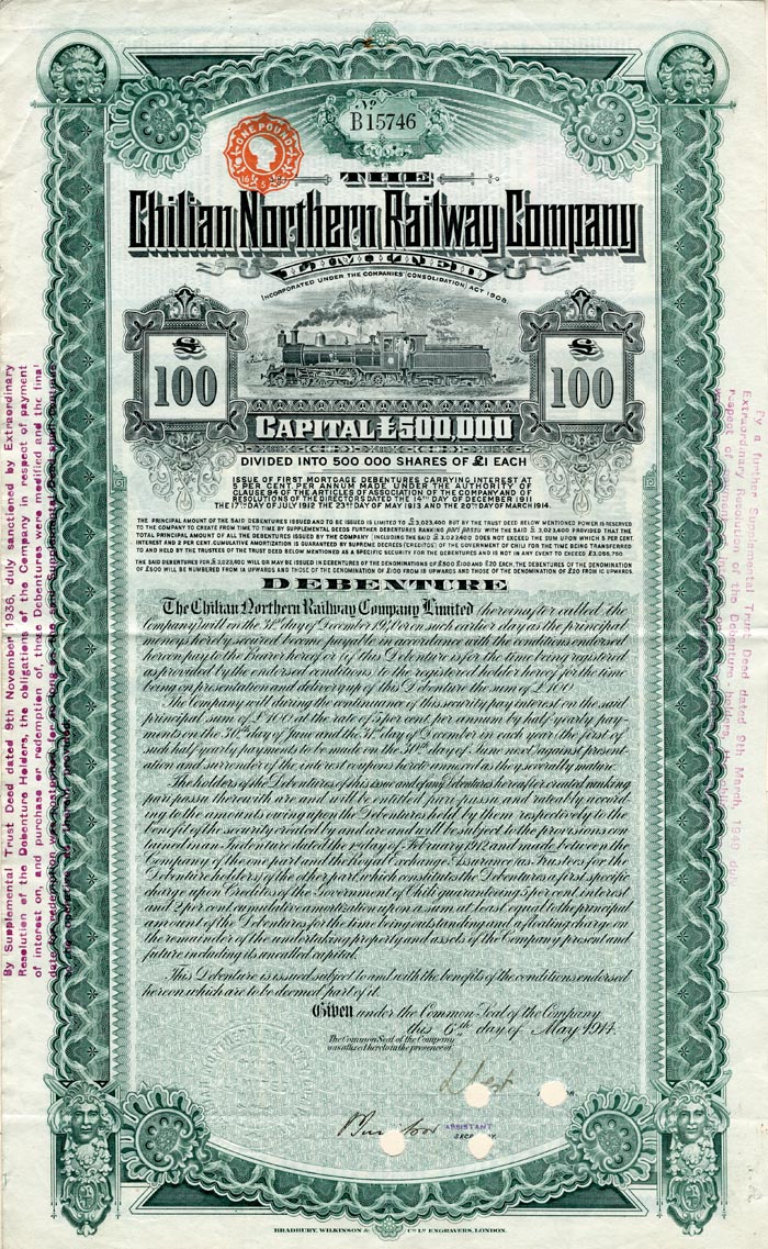 Chilian Northern Railway Co. Limited