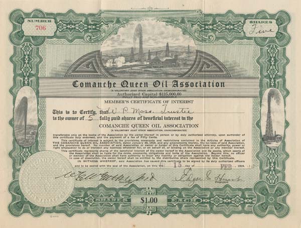 Comanche Queen Oil Association