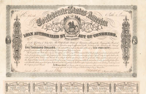 Civil War Bond - Equestrian CR-144 Bond