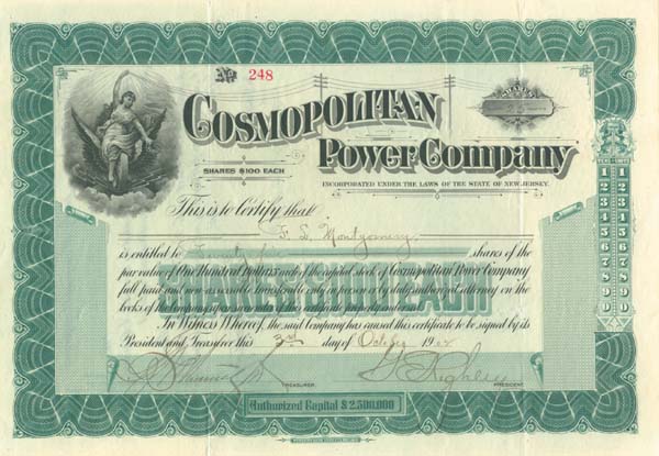 Cosmopolitan Power Co.